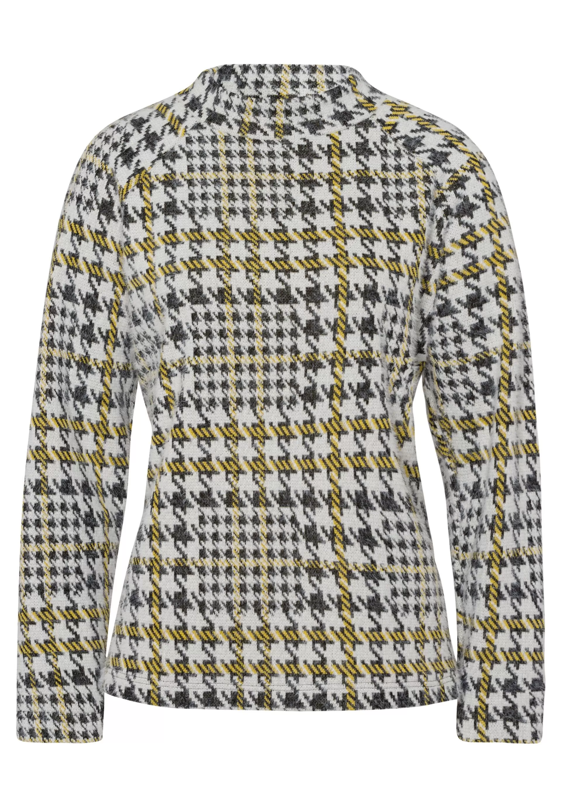 FRANK WALDER Pullover in modernem Schnitt ecru Cheap